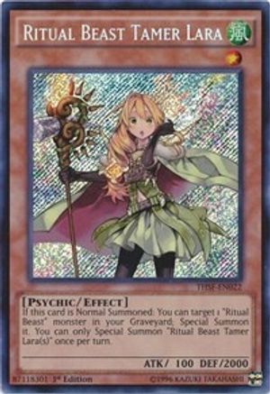 Ritual Beast Tamer Lara (THSF-EN022) - The Secret Forces Unlimited The Secret Forces Yugioh Single  Squirtle Squad Card Shop.