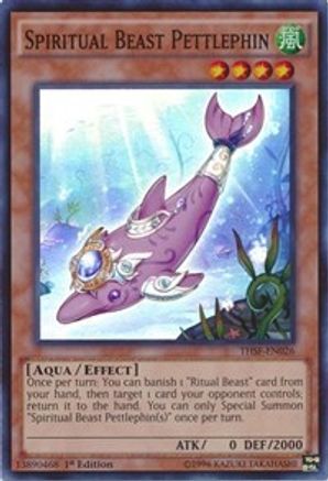 Spiritual Beast Pettlephin (THSF-EN026) - The Secret Forces 1st Edition The Secret Forces Yugioh Single  Squirtle Squad Card Shop.