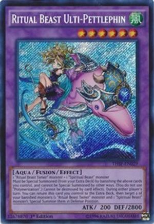 Ritual Beast Ulti-Pettlephin (THSF-EN029) - The Secret Forces 1st Edition The Secret Forces Yugioh Single  Squirtle Squad Card Shop.