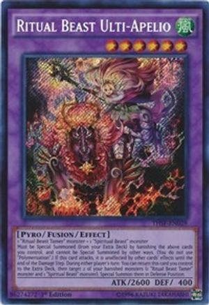 Ritual Beast Ulti-Apelio (THSF-EN028) - The Secret Forces Unlimited The Secret Forces Yugioh Single  Squirtle Squad Card Shop.