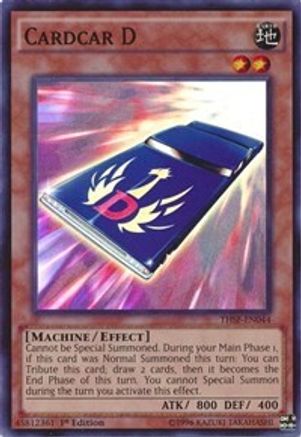 Cardcar D (THSF-EN044) - The Secret Forces Unlimited The Secret Forces Yugioh Single  Squirtle Squad Card Shop.