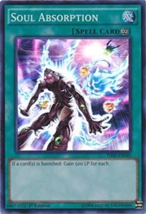 Soul Absorption (THSF-EN049) - The Secret Forces 1st Edition The Secret Forces Yugioh Single  Squirtle Squad Card Shop.