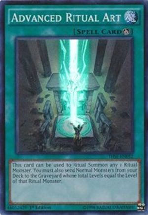 Advanced Ritual Art (THSF-EN052) - The Secret Forces Unlimited The Secret Forces Yugioh Single  Squirtle Squad Card Shop.