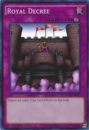 Royal Decree (THSF-EN058) - The Secret Forces 1st Edition The Secret Forces Yugioh Single  Squirtle Squad Card Shop.