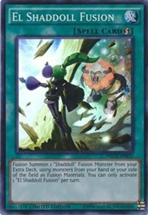 El Shaddoll Fusion (SE) (NECH-ENS11) - The New Challengers Limited The New Challengers Yugioh Single  Squirtle Squad Card Shop.