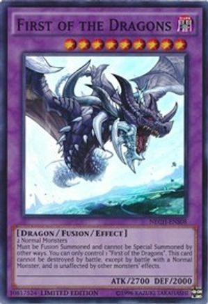First of the Dragons (SE) (NECH-ENS08) - The New Challengers Limited The New Challengers Yugioh Single  Squirtle Squad Card Shop.