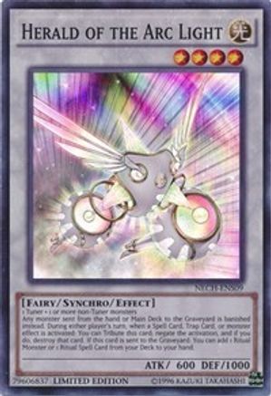 Herald of the Arc Light (SE) (NECH-ENS09) - The New Challengers Limited The New Challengers Yugioh Single  Squirtle Squad Card Shop.