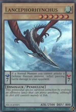 Lancephorhynchus (NECH-ENSP1) (NECH-ENSP1) - The New Challengers Limited The New Challengers Yugioh Single  Squirtle Squad Card Shop.