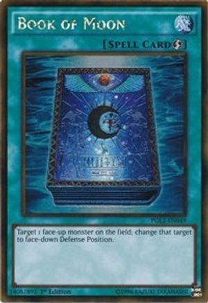 Book of Moon (PGL2-EN049) - Premium Gold: Return of the Bling 1st Edition Premium Gold: Return of the Bling Yugioh Single  Squirtle Squad Card Shop.