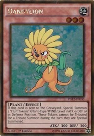Dandylion (PGL2-EN030) - Premium Gold: Return of the Bling Unlimited Premium Gold: Return of the Bling Yugioh Single  Squirtle Squad Card Shop.