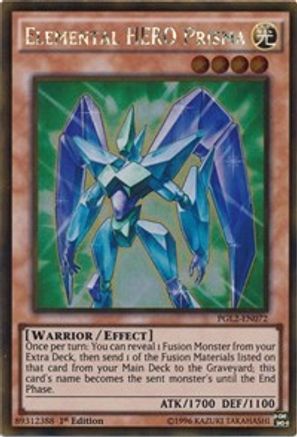 Elemental HERO Prisma (PGL2-EN072) - Premium Gold: Return of the Bling 1st Edition Premium Gold: Return of the Bling Yugioh Single  Squirtle Squad Card Shop.