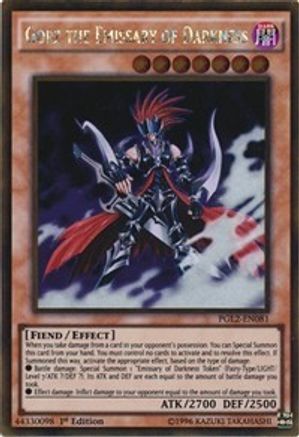 Gorz the Emissary of Darkness (PGL2-EN081) - Premium Gold: Return of the Bling 1st Edition Premium Gold: Return of the Bling Yugioh Single  Squirtle Squad Card Shop.