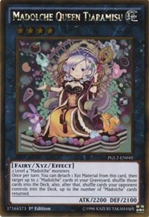 Madolche Queen Tiaramisu (PGL2-EN045) - Premium Gold: Return of the Bling 1st Edition Premium Gold: Return of the Bling Yugioh Single  Squirtle Squad Card Shop.
