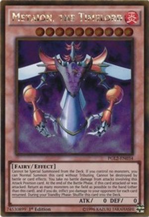 Metaion, the Timelord (PGL2-EN034) - Premium Gold: Return of the Bling Unlimited Premium Gold: Return of the Bling Yugioh Single  Squirtle Squad Card Shop.