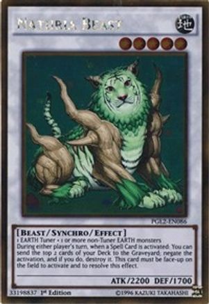 Naturia Beast (PGL2-EN086) - Premium Gold: Return of the Bling 1st Edition Premium Gold: Return of the Bling Yugioh Single  Squirtle Squad Card Shop.