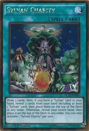 Sylvan Charity (PGL2-EN061) - Premium Gold: Return of the Bling 1st Edition Premium Gold: Return of the Bling Yugioh Single  Squirtle Squad Card Shop.