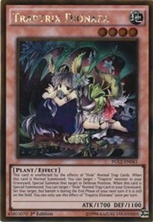 Traptrix Dionaea (PGL2-EN041) - Premium Gold: Return of the Bling Unlimited Premium Gold: Return of the Bling Yugioh Single  Squirtle Squad Card Shop.