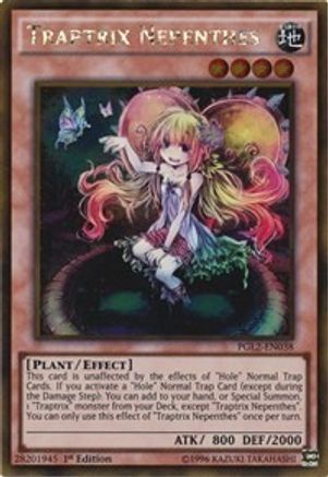Traptrix Nepenthes (PGL2-EN038) - Premium Gold: Return of the Bling Unlimited Premium Gold: Return of the Bling Yugioh Single  Squirtle Squad Card Shop.