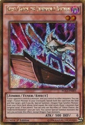 Ghost Charon, the Underworld Boatman (PGL2-EN005) - Premium Gold: Return of the Bling 1st Edition Premium Gold: Return of the Bling Yugioh Single  Squirtle Squad Card Shop.