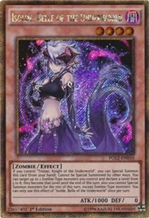 Isolde, Belle of the Underworld (PGL2-EN010) - Premium Gold: Return of the Bling 1st Edition Premium Gold: Return of the Bling Yugioh Single  Squirtle Squad Card Shop.