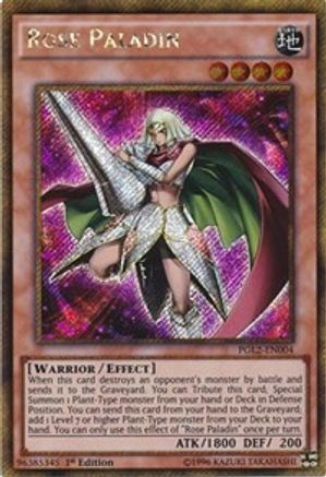 Rose Paladin (PGL2-EN004) - Premium Gold: Return of the Bling 1st Edition Premium Gold: Return of the Bling Yugioh Single  Squirtle Squad Card Shop.