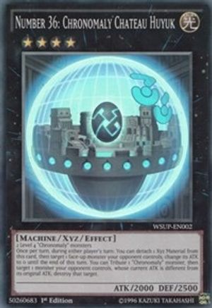 Number 36: Chronomaly Chateau Huyuk (WSUP-EN002) - World Superstars 1st Edition World Superstars Yugioh Single  Squirtle Squad Card Shop.