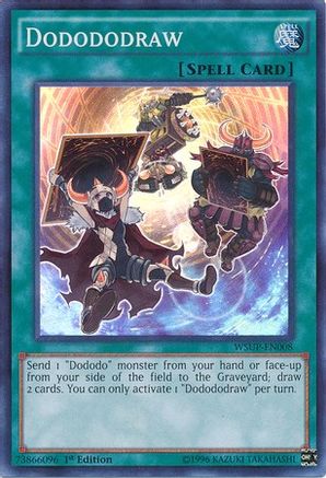 Dodododraw (WSUP-EN008) - World Superstars 1st Edition World Superstars Yugioh Single  Squirtle Squad Card Shop.
