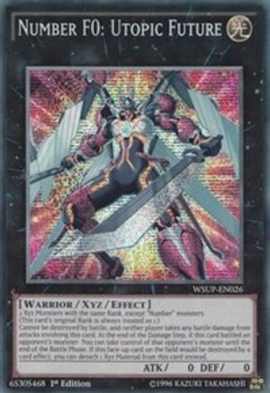 Number F0: Utopic Future (WSUP-EN026) - World Superstars 1st Edition World Superstars Yugioh Single  Squirtle Squad Card Shop.