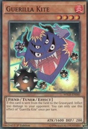 Guerilla Kite (WSUP-EN040) - World Superstars 1st Edition World Superstars Yugioh Single  Squirtle Squad Card Shop.