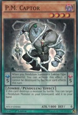 P.M. Captor (WSUP-EN044) - World Superstars 1st Edition World Superstars Yugioh Single  Squirtle Squad Card Shop.