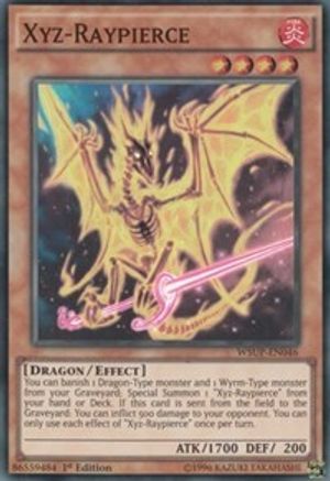 Xyz-Raypierce (WSUP-EN046) - World Superstars 1st Edition World Superstars Yugioh Single  Squirtle Squad Card Shop.