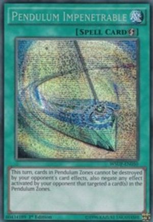 Pendulum Impenetrable (WSUP-EN050) - World Superstars 1st Edition World Superstars Yugioh Single  Squirtle Squad Card Shop.