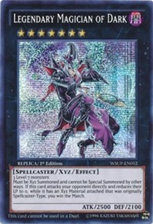 Legendary Magician of Dark (WSUP-EN052) - World Superstars 1st Edition World Superstars Yugioh Single  Squirtle Squad Card Shop.