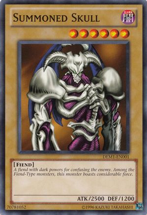 Summoned Skull (DEM1-EN001) - Demo Pack Unlimited Demo Pack Yugioh Single  Squirtle Squad Card Shop.