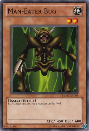 Man-Eater Bug (DEM1-EN005) - Demo Pack Unlimited Demo Pack Yugioh Single  Squirtle Squad Card Shop.