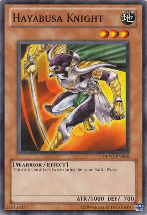 Hayabusa Knight (DEM1-EN006) - Demo Pack Unlimited Demo Pack Yugioh Single  Squirtle Squad Card Shop.