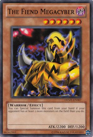 The Fiend Megacyber (DEM1-EN007) - Demo Pack Unlimited Demo Pack Yugioh Single  Squirtle Squad Card Shop.