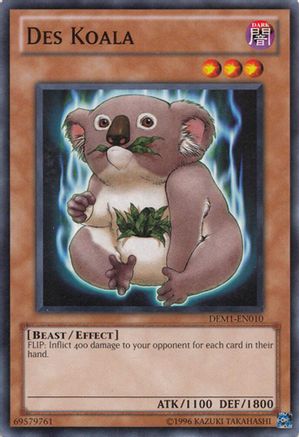 Des Koala (DEM1-EN010) - Demo Pack Unlimited Demo Pack Yugioh Single  Squirtle Squad Card Shop.