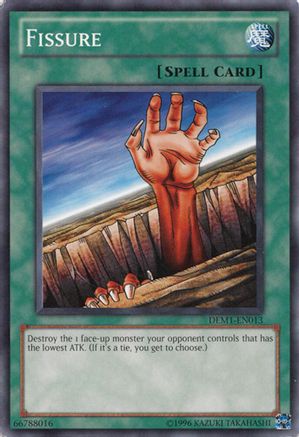Fissure (DEM1-EN013) - Demo Pack Unlimited Demo Pack Yugioh Single  Squirtle Squad Card Shop.