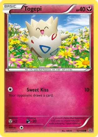 Togepi 043  XY  Roaring Skies - Common XY - Roaring Skies Pokemon Single  Squirtle Squad Card Shop.