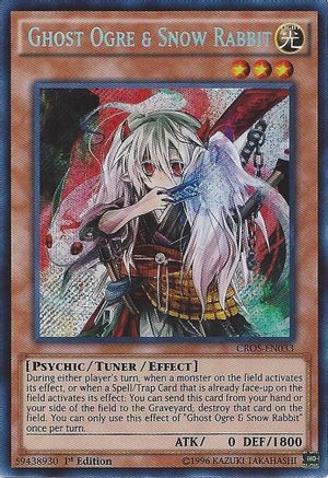 Ghost Ogre & Snow Rabbit (CROS-EN033) - Crossed Souls Unlimited Crossed Souls Yugioh Single  Squirtle Squad Card Shop.