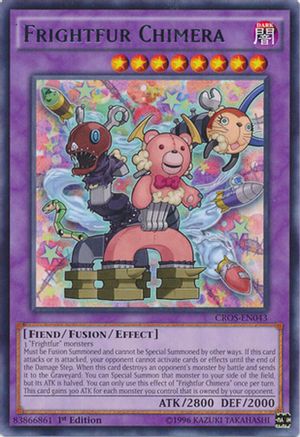Frightfur Chimera (CROS-EN043) - Crossed Souls 1st Edition Crossed Souls Yugioh Single  Squirtle Squad Card Shop.