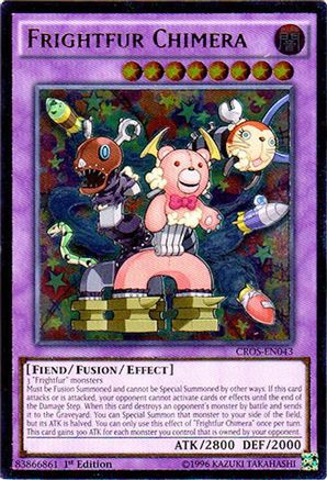 Frightfur Chimera (UTR) (CROS-EN043) - Crossed Souls Unlimited Crossed Souls Yugioh Single  Squirtle Squad Card Shop.