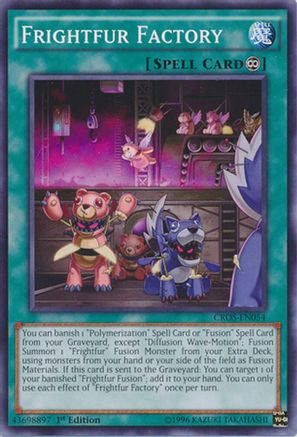 Frightfur Factory (CROS-EN054) - Crossed Souls Unlimited Crossed Souls Yugioh Single  Squirtle Squad Card Shop.