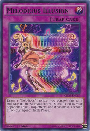 Melodious Illusion (CROS-EN067) - Crossed Souls Unlimited Crossed Souls Yugioh Single  Squirtle Squad Card Shop.
