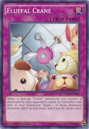 Fluffal Crane (CROS-EN068) - Crossed Souls Unlimited Crossed Souls Yugioh Single  Squirtle Squad Card Shop.