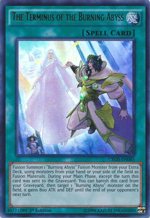 The Terminus of the Burning Abyss (CROS-EN085) - Crossed Souls Unlimited Crossed Souls Yugioh Single  Squirtle Squad Card Shop.