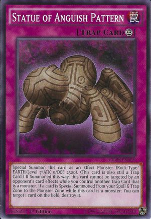 Statue of Anguish Pattern (CROS-EN078) - Crossed Souls 1st Edition Crossed Souls Yugioh Single  Squirtle Squad Card Shop.