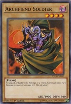 Archfiend Soldier (YS15-ENL02) - Starter Deck: Dark Legion 1st Edition Starter Deck: Dark Legion Yugioh Single  Squirtle Squad Card Shop.
