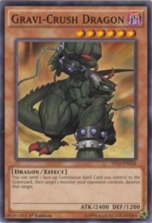Gravi-Crush Dragon (YS15-ENL04) - Starter Deck: Dark Legion 1st Edition Starter Deck: Dark Legion Yugioh Single  Squirtle Squad Card Shop.